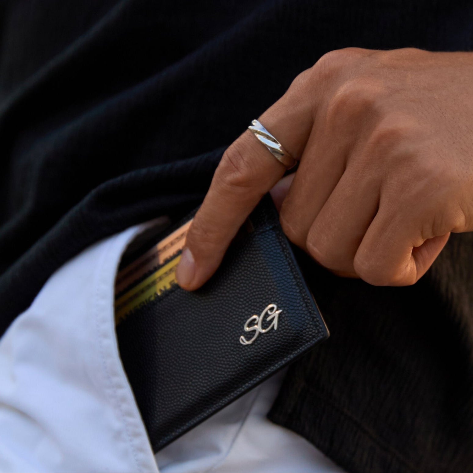 Minimal Wallet - Midnight Black
