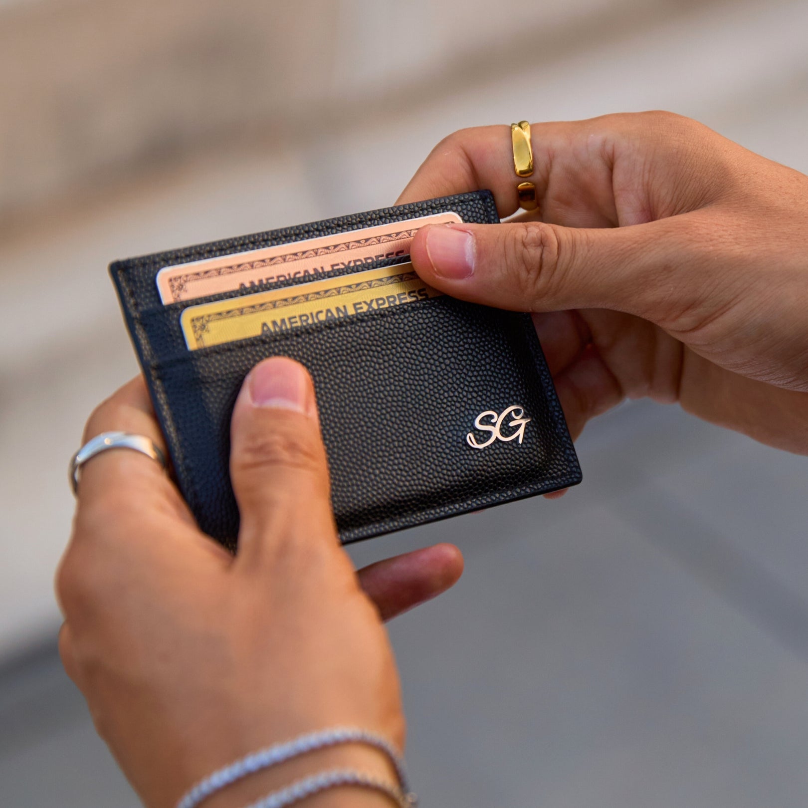 Minimal Wallet - Midnight Black